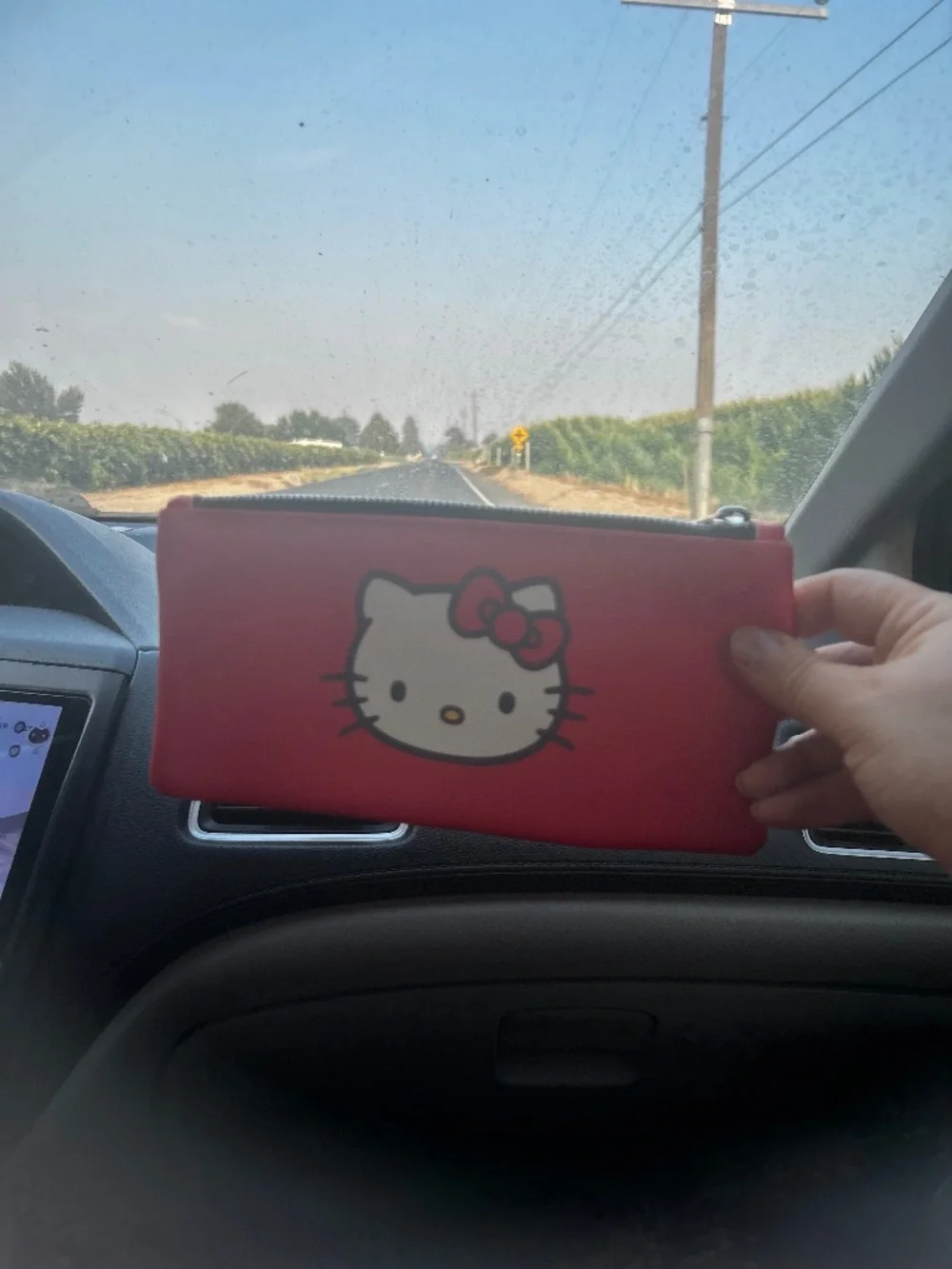 Hello kitty pencil bag
